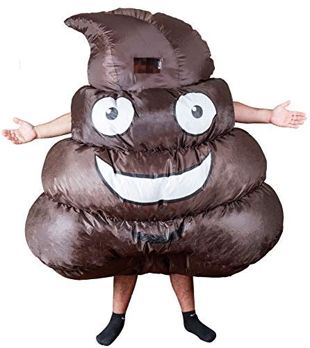 poop emoji costume adult